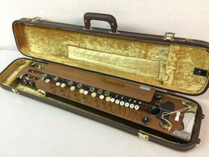  koto .. Taisho koto maple traditional Japanese musical instrument stringed instruments /SUZUKI hard case attaching 