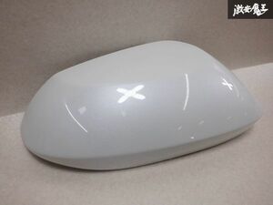 未使用 トヨタ 純正 ZWE211 カローラ ドアミラー カバー レンズカバー のみ 右 右側 運転席 白 ホワイト 在庫有 即納 棚17B