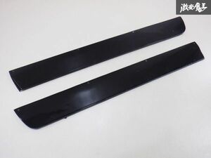 社外 メーカー不明 RPS13 180SX S13 シルビア FRP製 ドア パネル サイドパネル エアロ 外装 左右セット ブラック 即納 棚31