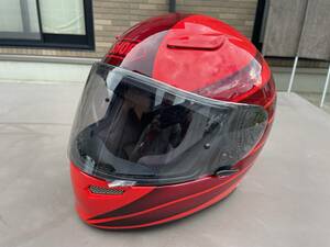 SHOEI HONDA Z-6 赤色 サイズS 55cm フルフェイスヘルメット