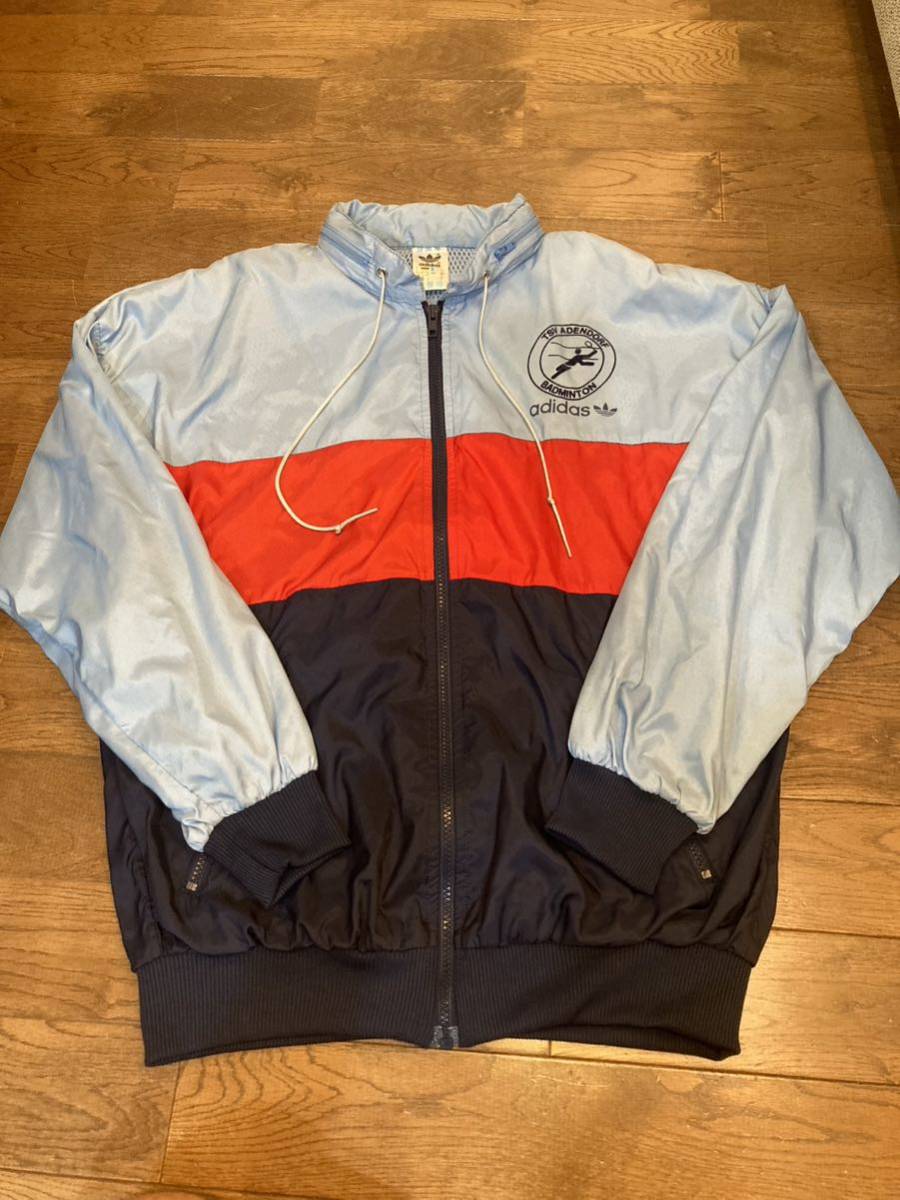 代引き不可】 フランス製 トラックジャケット adidas 70s ジャージ 万