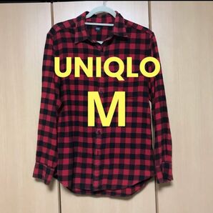 UNIQLO フランネルチェックシャツ　M