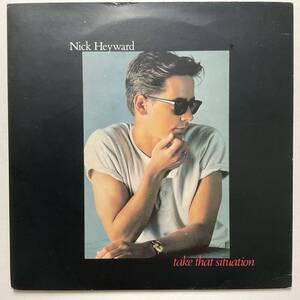 UK ORIGINAL 1983 Nick Heyward Take That Situation レコード 7“ ニックヘイワード Haircut100