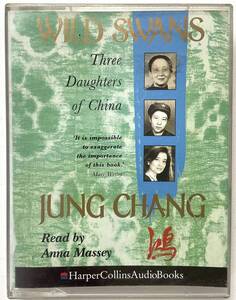 カセット2本組 Wild Swans : Three Daughters of China JUNG CHANG Audio Book レア盤 入手困難