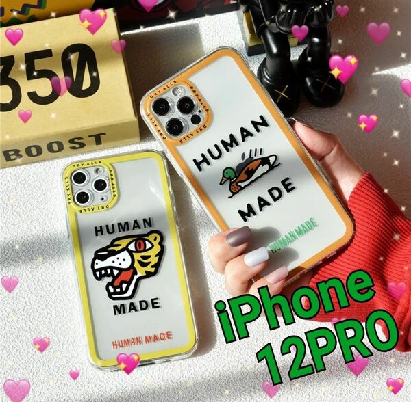 新品 human made iPhone12pro スマホケース ダック