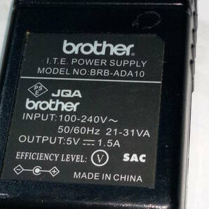 ジャンク品＠＠電話機と子機 brother MYMIO FRee MODEL BRB-10 BCL-CH20JP 通電確認のみです。取説及び電池無しです。の画像6