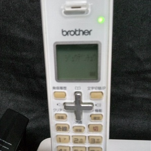 ジャンク品＠＠電話機と子機 brother MYMIO FRee MODEL BRB-10 BCL-CH20JP 通電確認のみです。取説及び電池無しです。の画像3