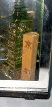 @@ 昭和レトロ　京都　五重の塔　金閣寺　スリガラス　旅の思い出　懐かしの当時もの　黄金の五重の塔　黄金の金閣寺　ゴールド_画像6