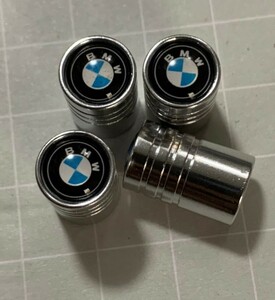 銀丸 BMW ホイール エアバルブキャップ　ミニエンブレム E36 E46 E90 E91 E92 E93 F30 F31 F34 E60 F07 F10 F11 F12 F13