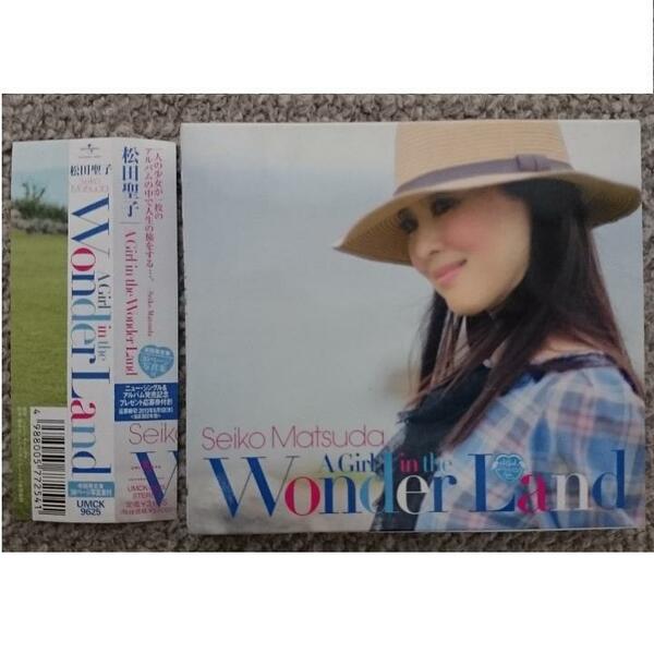 KF　　松田聖子　　A Girl in the Wonder Land 　初回盤