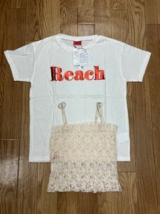 ［美品］レピピ アルマリオ 新品タグ付き デニムトップス Ｔシャツ（M） 半袖Tシャツ