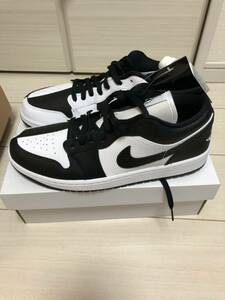 NIKE AIR JORDAN ナイキ BLACK WHITE ジョーダン　low 白黒