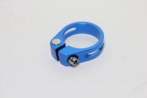 (310) aluminium sheet clamp 34.9mm blue light weight 