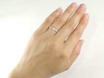 結婚指輪 ペアリング ペア マリッジリング ハワイアン ハワイアン ホワイトゴールドK18 イエローゴールドK18 K18 18金_画像3