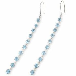  earrings men's platinum platinum earrings blue topaz long earrings hook earrings platinum earrings earrings 