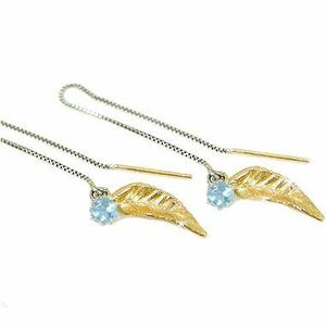  earrings men's platinum american earrings sun ta Mali a aquamarine earrings platinum 900k18 long earrings birthstone earrings 