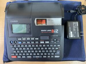 RM5598 美品 CASIO KL-M20 ネームランド BIZ ラベルライター 動作確認済み XR-24GN XR-18S4 X-RAY-12E2 0925