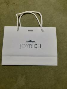 JOY RICH ショップ袋　紙袋　