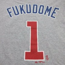 福留　メジャーリーグＴシャツ　L 　シカゴ　カブス　MLB アメカジ古着　sy3749_画像6