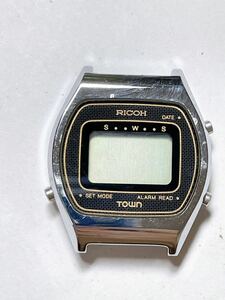 128 RICHO Ricoh wristwatch no check Junk 