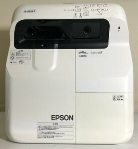 【埼玉発】【EPSON】 ビジネスプロジェクター　EB-685WT　ランプ使用時間：高3011h、低21h　★動作確認済★　(6-906)