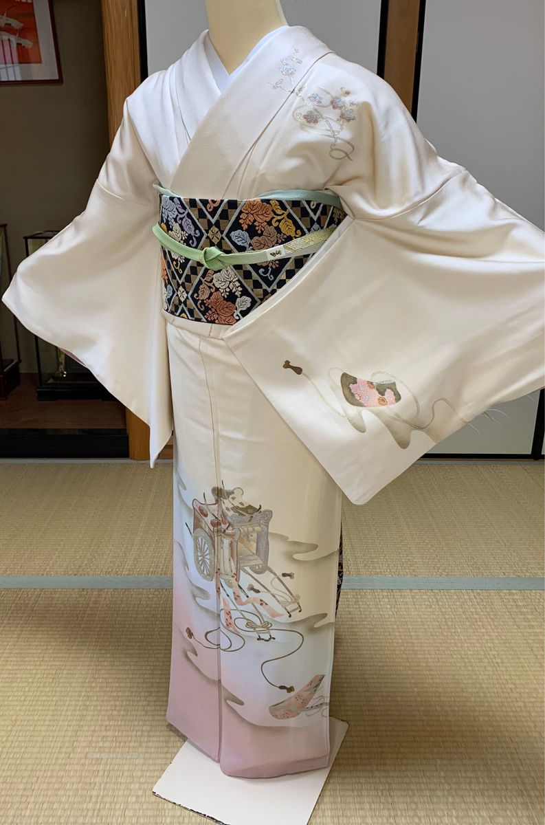 正絹 兎に角美しく華やかな訪問着|PayPayフリマ