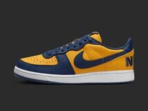 25.5cm Nike Terminator Low University Gold and Navy/Michigan ナイキ ターミネーター ロー ミシガン 新品未使用 国内正規品_画像2