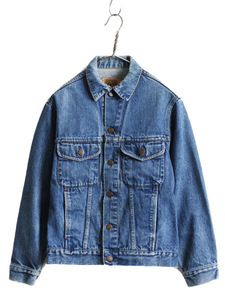 90s OLD GAP DENIM デニム ジャケット メンズ XS 古着 90年代 オールド ギャップ ジージャン トラッカー Gジャン ブルゾン 4ポケット 濃紺