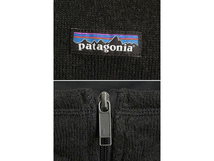 18年製 パタゴニア ベターセーター 1/4 ジップネック メンズ XL Patagonia フリース ニット ジャケット アウトドア 大きいサイズ 黒 企業_画像5