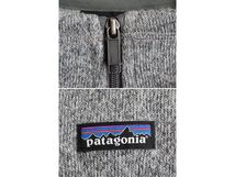 18年製 パタゴニア ベターセーター ジャケット メンズ M 古着 Patagonia アウトドア フリース ニット フルジップ ジャンパー ブルゾン 杢灰_画像4