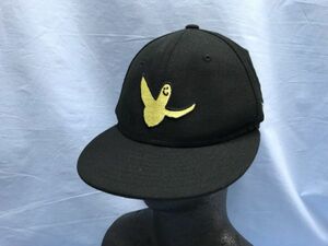 ニューエラ NEW ERA マークゴンザレス MARK GONZALES アーティスト コラボ ストリート スナップバック キャップ 帽子 キッズ ウール100% 黒