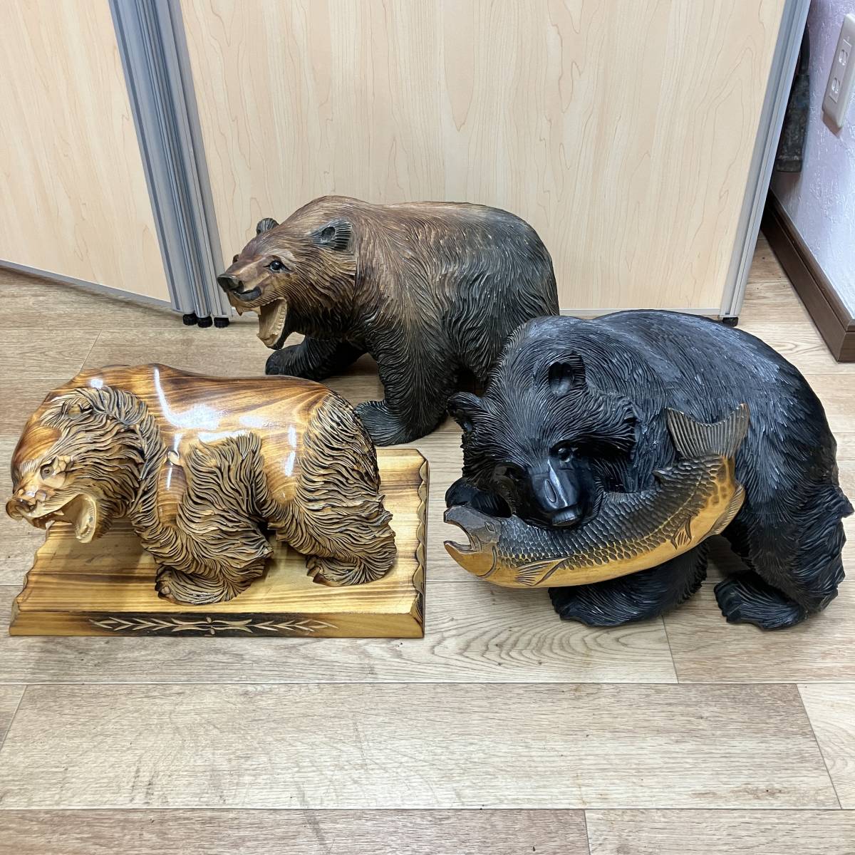 2023年最新】ヤフオク! -北海道 木彫り 熊(工芸品)の中古品・新品・未