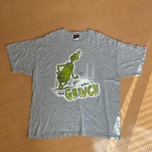 00s Dr.seuss the GRHNCH 絵本 グリンチ プリントTシャツ tee GILDAN サイズ2XL _画像1