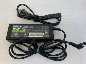 SONY ACアダプター 19.5V=3.9A 100-240V VGP-AC19V19 ソニーノートPC用 ACアダプタ SONY AC ADAPTER 中古