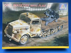 ☆23I225 イタレリ 1/35 オペル マウルテール FLAK38対空機関砲 No.380