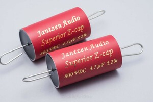 JANTZEN　Superior Z-Cap オーディオ用フィルムコンデンサ　4.7μF／800V　2個セットD
