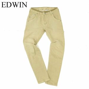 EDWIN エドウィン ER207C ジャージーズ★ 和紙使用 ストレッチ テーパード デニム パンツ ジーンズ Sz.L　メンズ　日本製　C3B03628_9#R