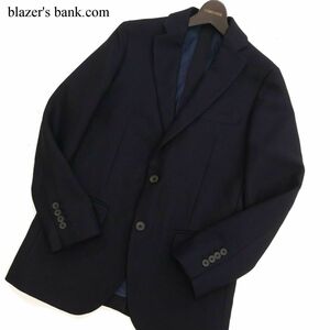 blazer's bank.com スーツカンパニー 通年 背抜き 2B アンコン テーラード ジャケット Sz.170cm-6Drop　メンズ ネイビー 紺　C3T08363_9#O