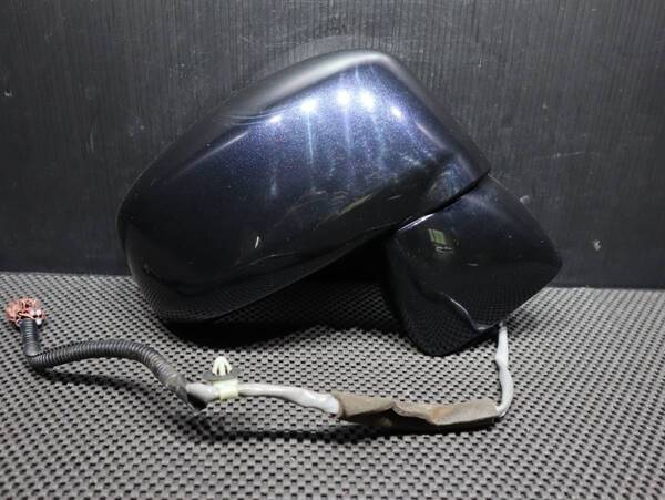 【作動保証】 電動格納 磨きワックス済み 迅速発送 5ピン 管理H4 ティーダ C11 JC11 NC11 ドアミラー 右 運転席