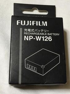 ◆送料無料。 FUJIFILM 富士フイルムNP-W126バッテリーパック リチウムイオン充電池