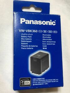 * free shipping. Panasonic Panasonic original VW-VBK360 battery pack..