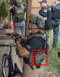 US MARSHAL IFAK pouch type LE equipment LBT PARA-X medical pouch Ranger green swat Le equipment fbi Marshall lbt eagle special squad 