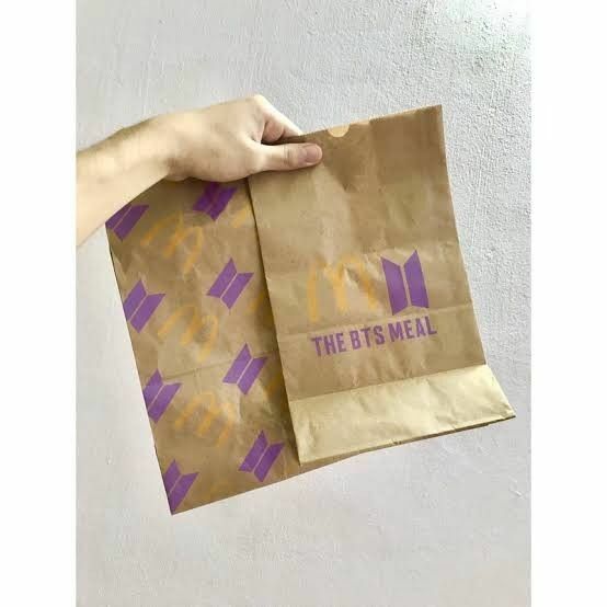 The BTS Meal Paper Bag