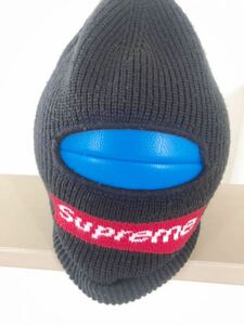 SUPREME × NEW ERAシュプリームxニューエラ 21AW Box Logo Balaclava ニット帽としても使用可能 目出し帽 黒 ビーニー