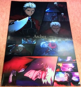 送220円～ 希少品! 劇場版 Fate / Heaven's Feel「アーチャー ランチョンマットクリアケース」　FGO フェイト グッズ TYPE-MOON 映画 貴重