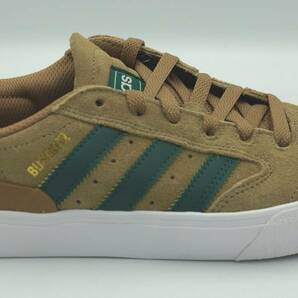 新品 26.5センチ adidas アディダス スニーカー スケートシューズ BUSENITZ VULC 2.0 CARDBO/GREEN ブセニッツ バルク GY6908の画像2