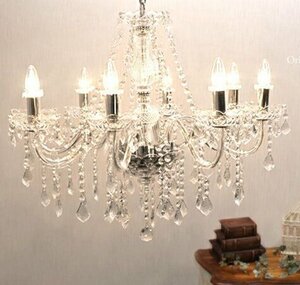 o-b chandelier OG003-8G soleil silver color chandelier 8 light than elsewhere cheaply!