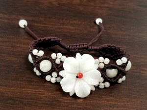  cord ..... flower. bracele 