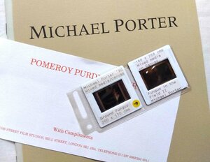 マイケル・ポーター アート洋書 2点 スライド・フィルム付 Michael Porter ミクストメディア