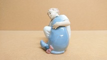 N-83 NAO ナオ 1594 イーヨーと夢の中 男の子 ディズニー コレクション フィギュリン 陶磁器 置物 Disney Eeyore boy figurine object_画像2